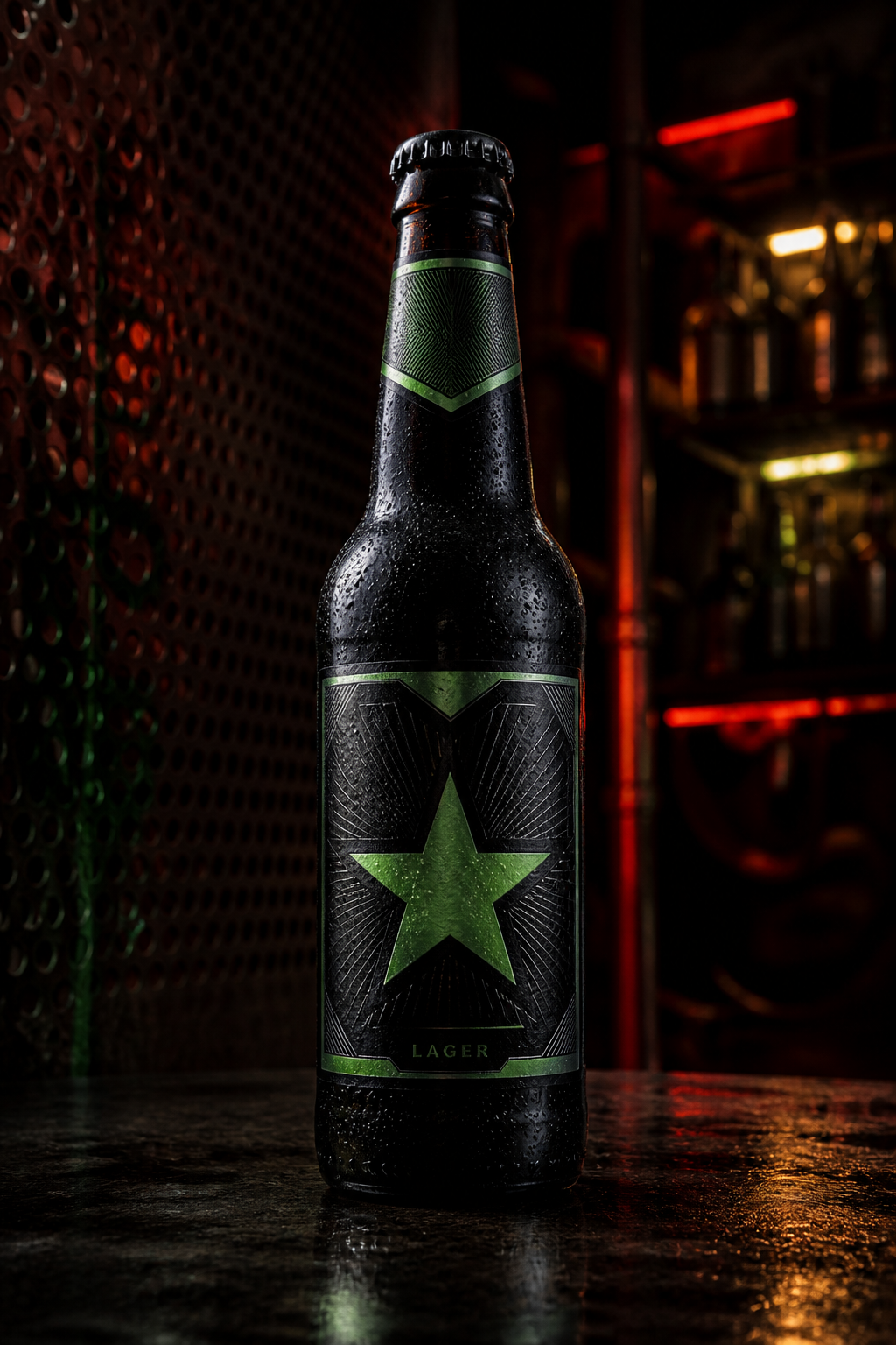 Botella RockStar Beer Lager