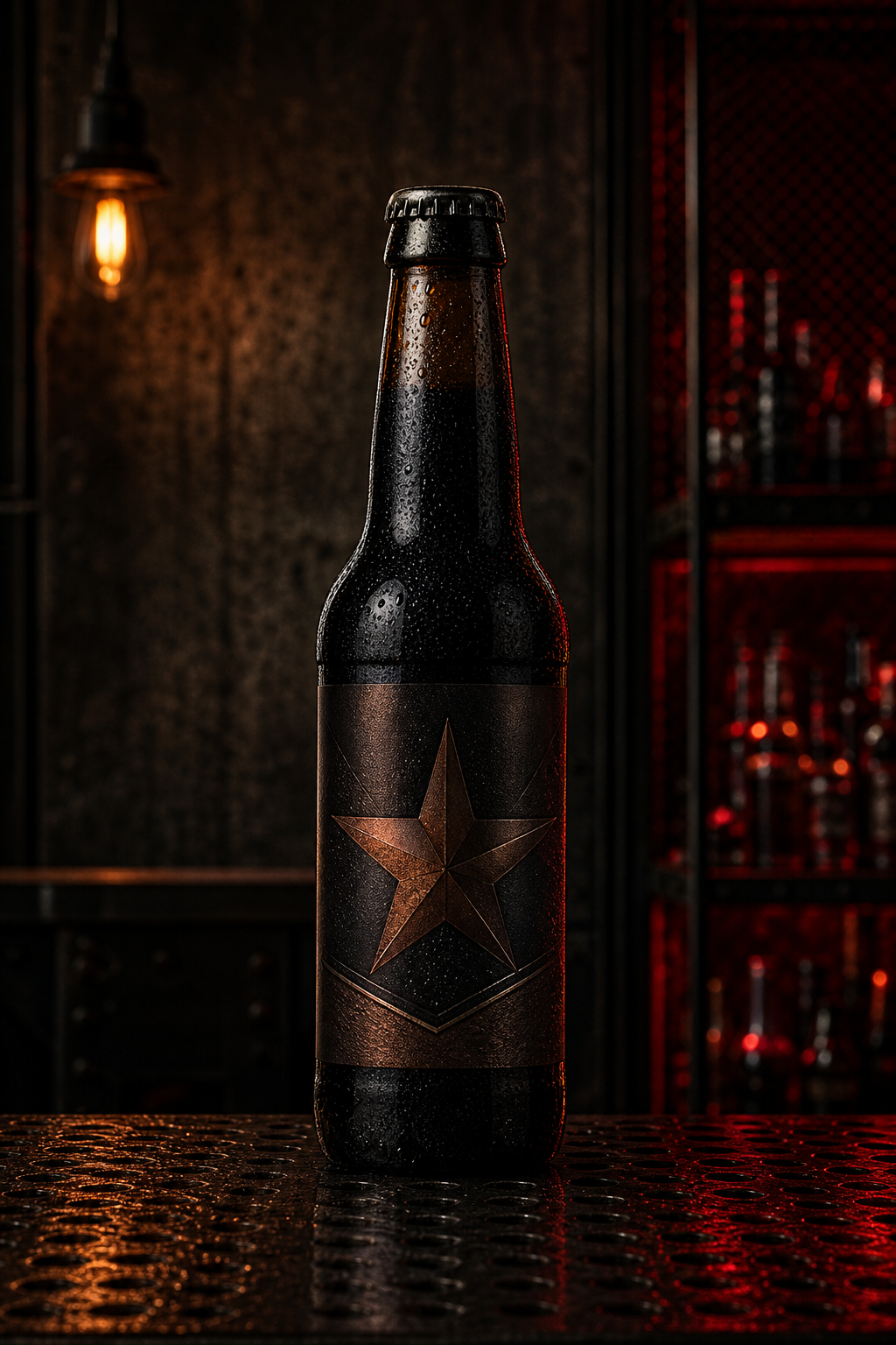 Botella RockStar Beer Stout